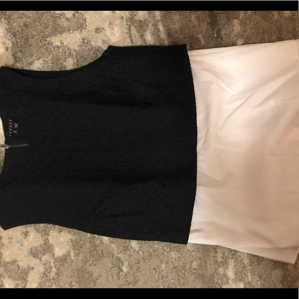 Theory peplum top